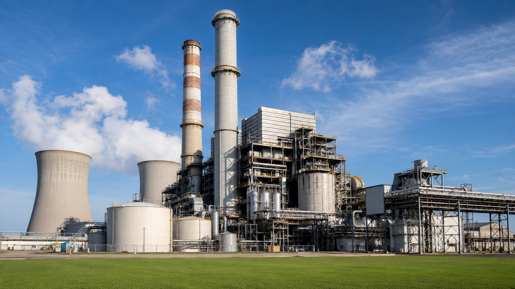 Industrial power and process facility