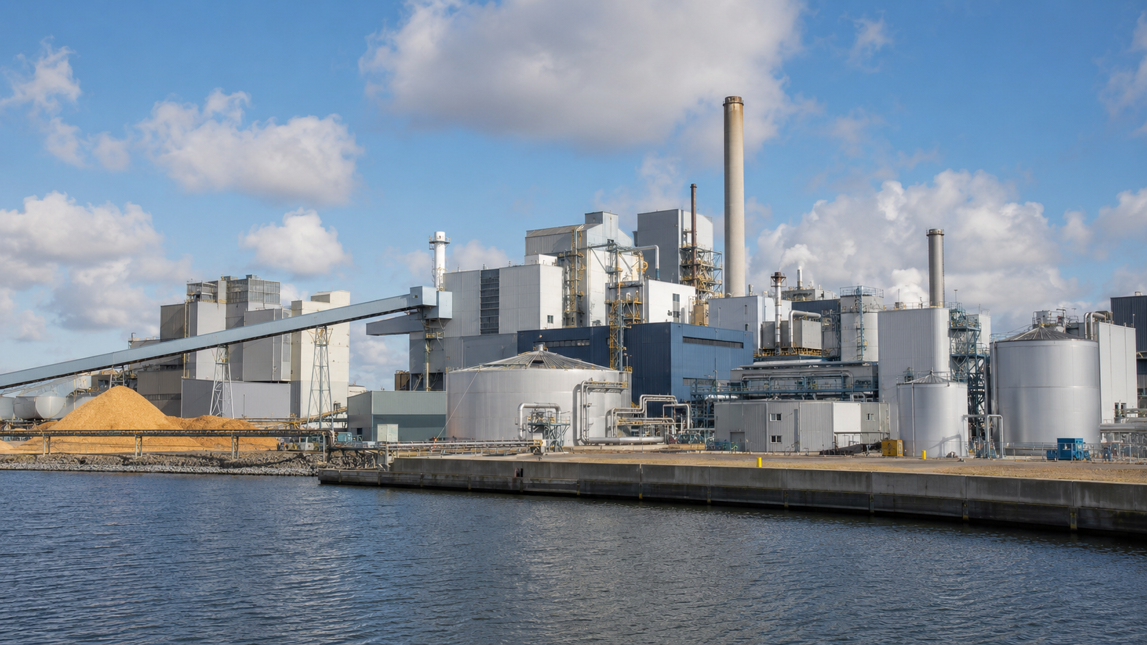 Paper mill and process facility